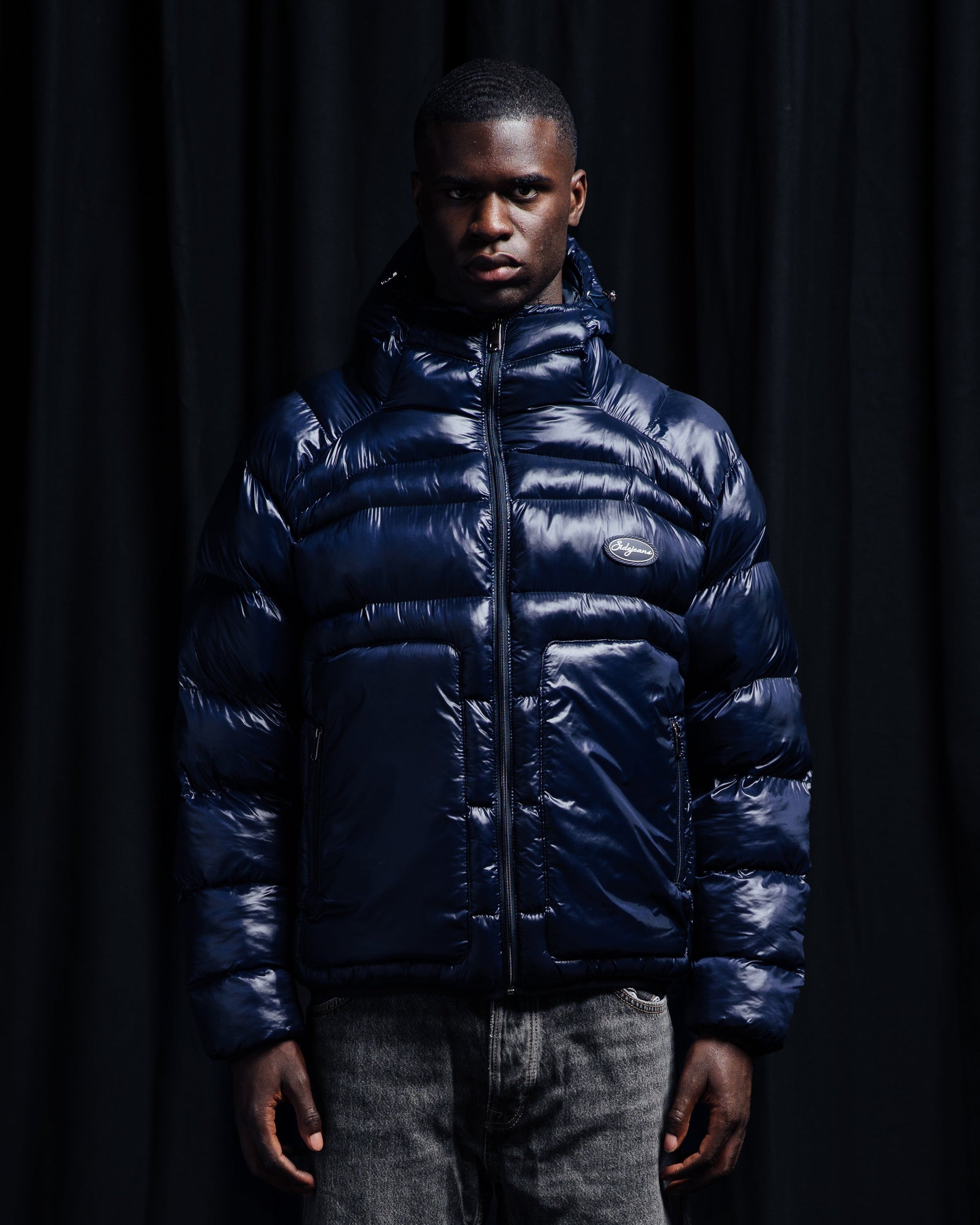 Glossy Puffer Jacket