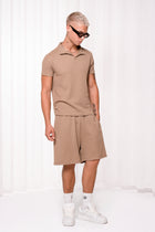 Slim Waffle Polo