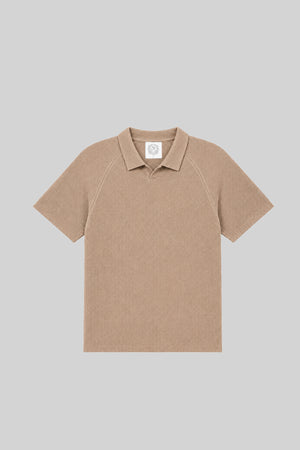 Slim Waffle Polo