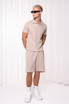 Slim Waffle Shorts