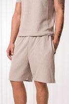 Slim Waffle Shorts