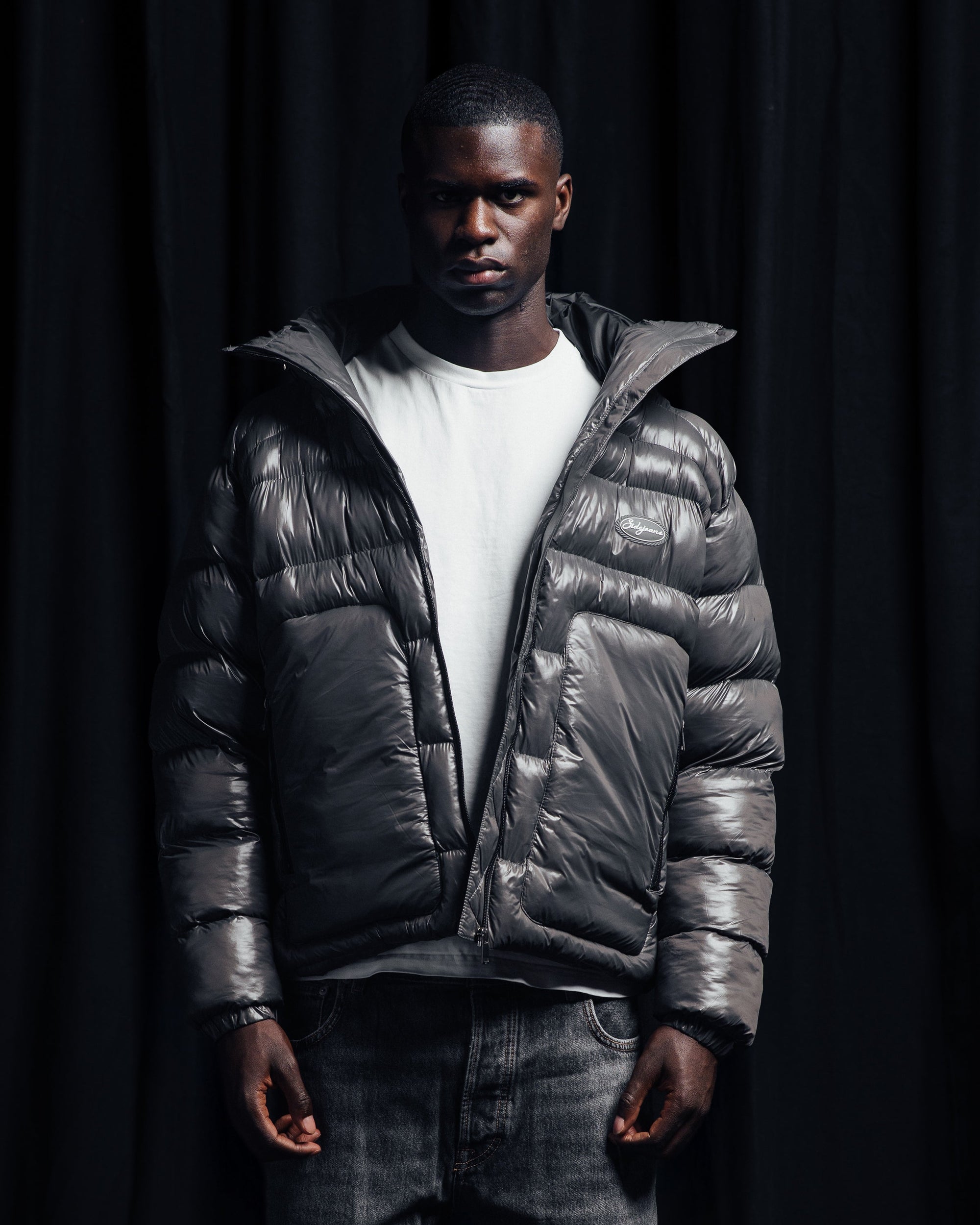 Glossy Puffer Jacket