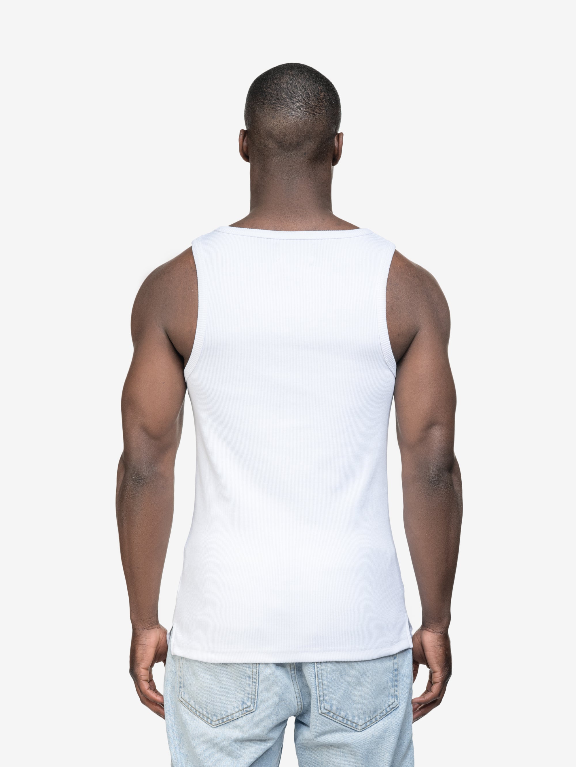 SIDEJEANS TANKTOP WHITE