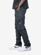 SIDEJEANS CARGO JEANS BLACK