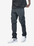 SIDEJEANS CARGO JEANS BLACK