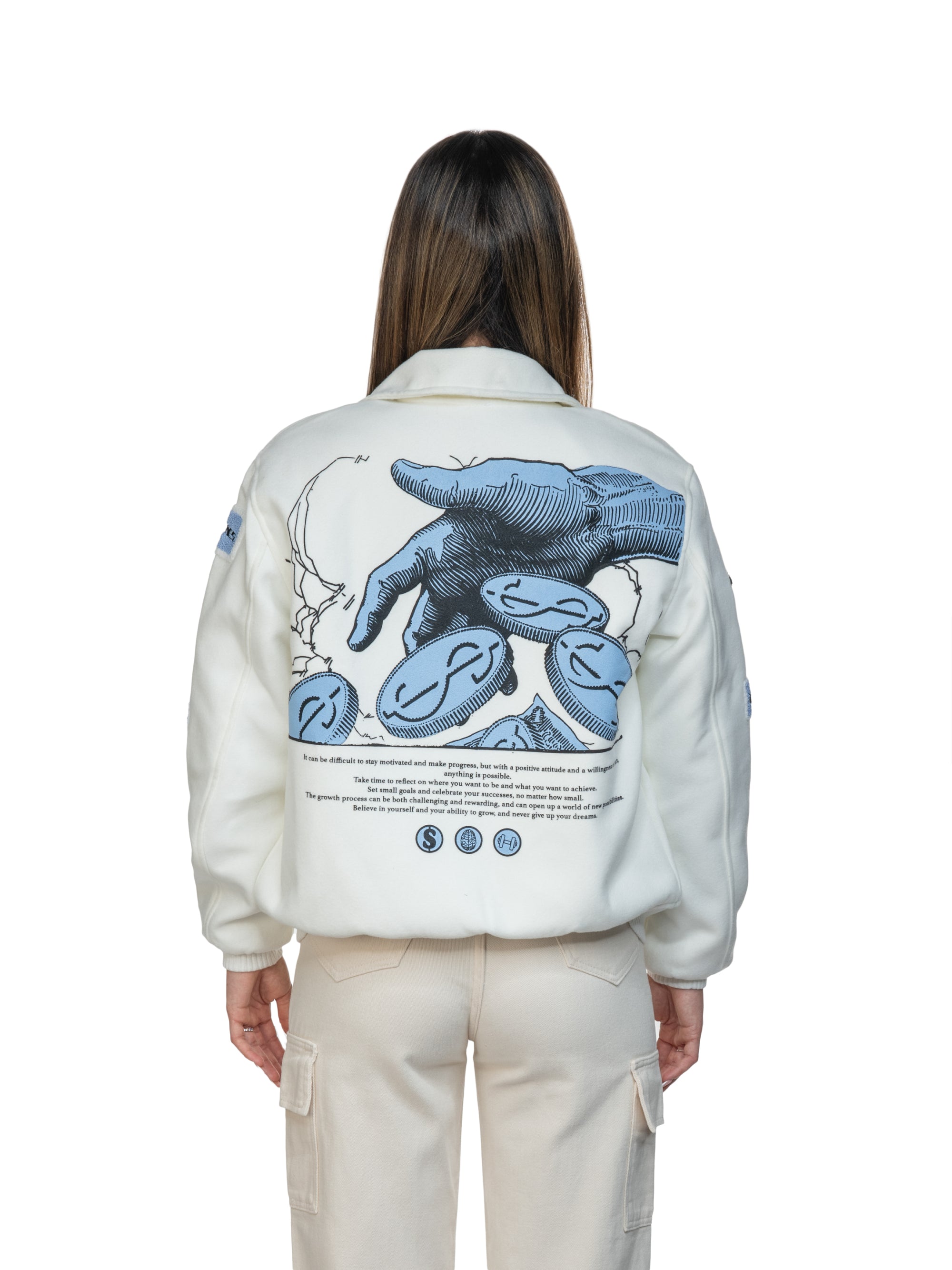 SIDEJEANS COLLEGE JACKET
