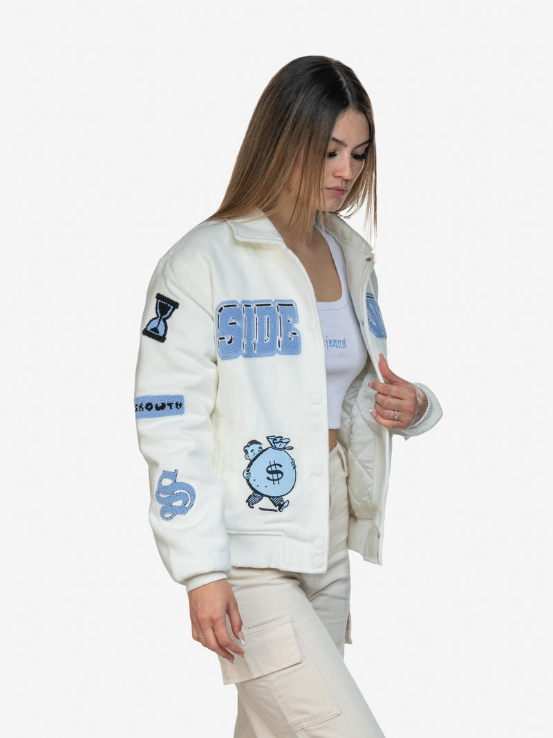 SIDEJEANS FINANCIAL GROWTH COLLEGE JACKET
