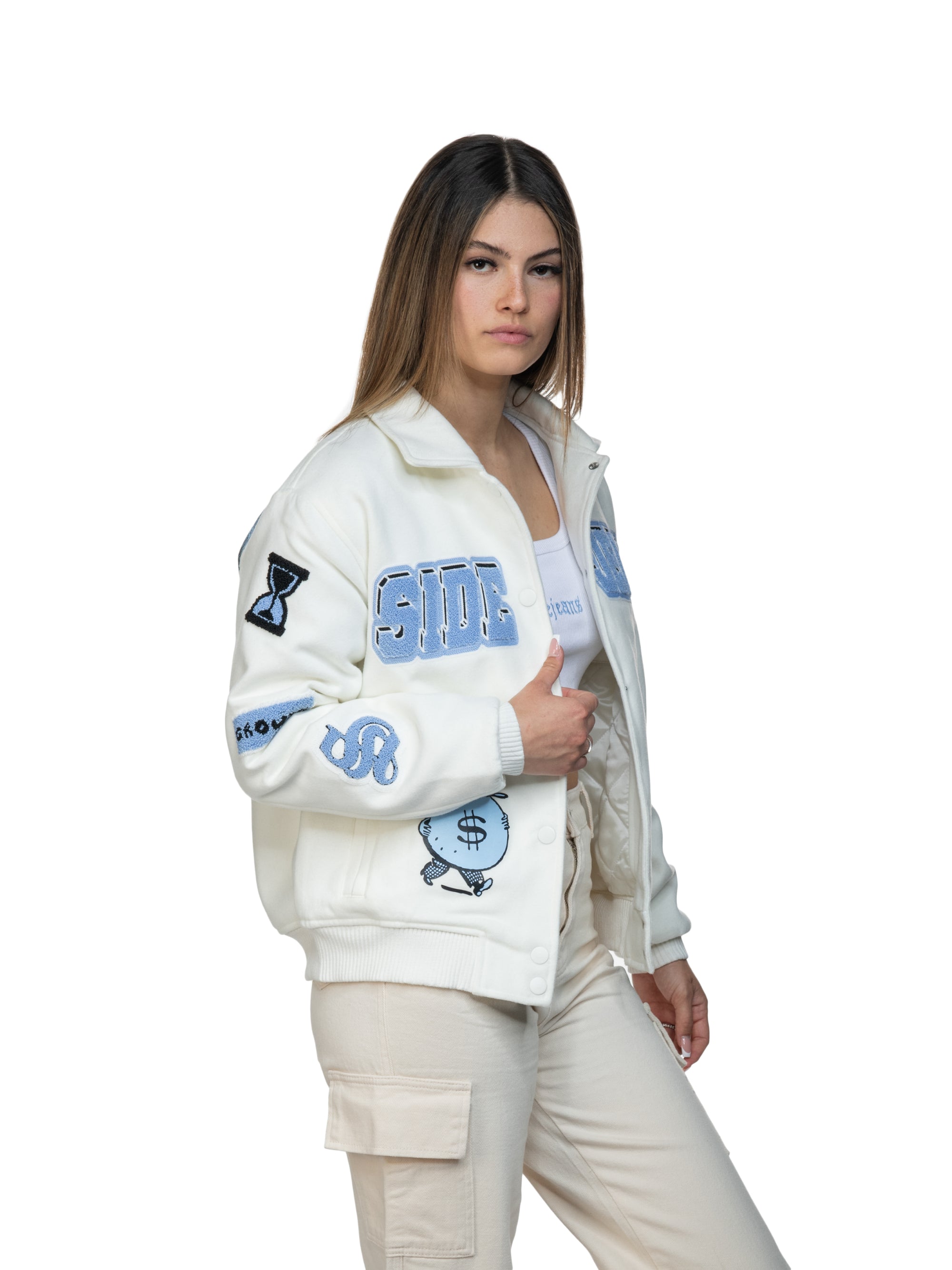SIDEJEANS COLLEGE JACKET