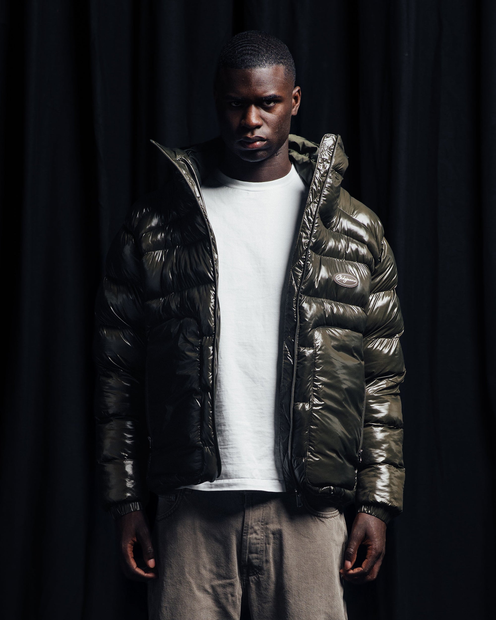 Glossy Puffer Jacket