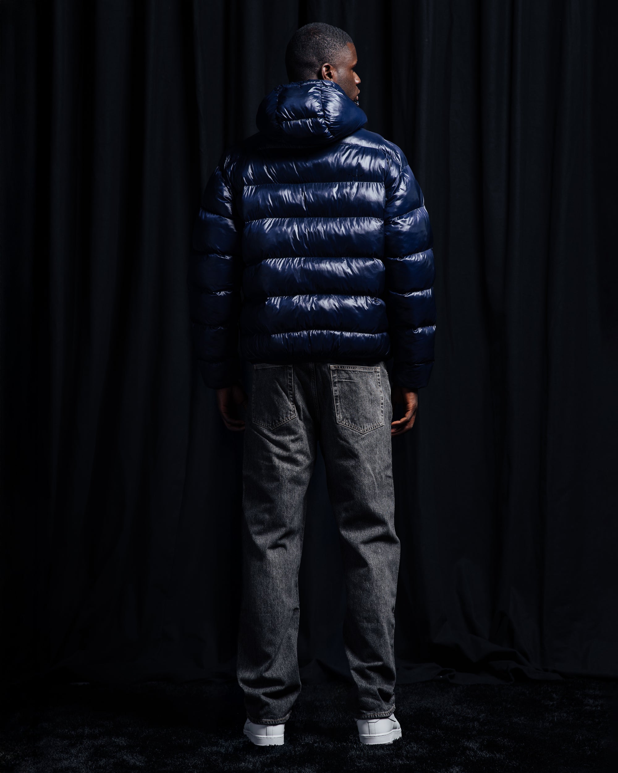 Glossy Puffer Jacket