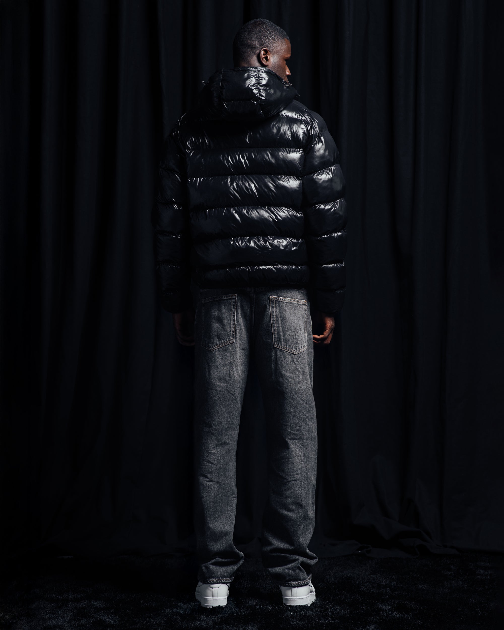 Glossy Puffer Jacket