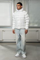 Signature Puffer White