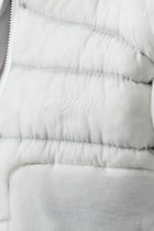 Signature Puffer White
