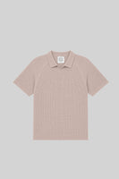 Slim Waffle Polo
