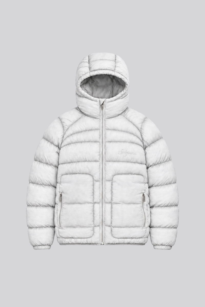 Signature Puffer White
