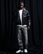 Glossy Puffer Jacket