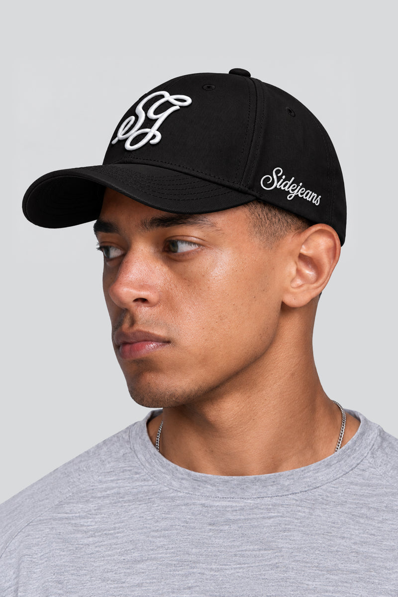 SJ Logo Cap Black