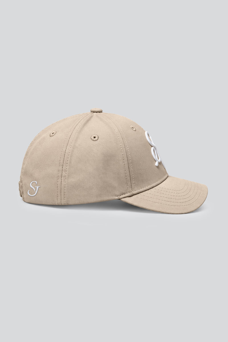 SJ Logo Cap Beige