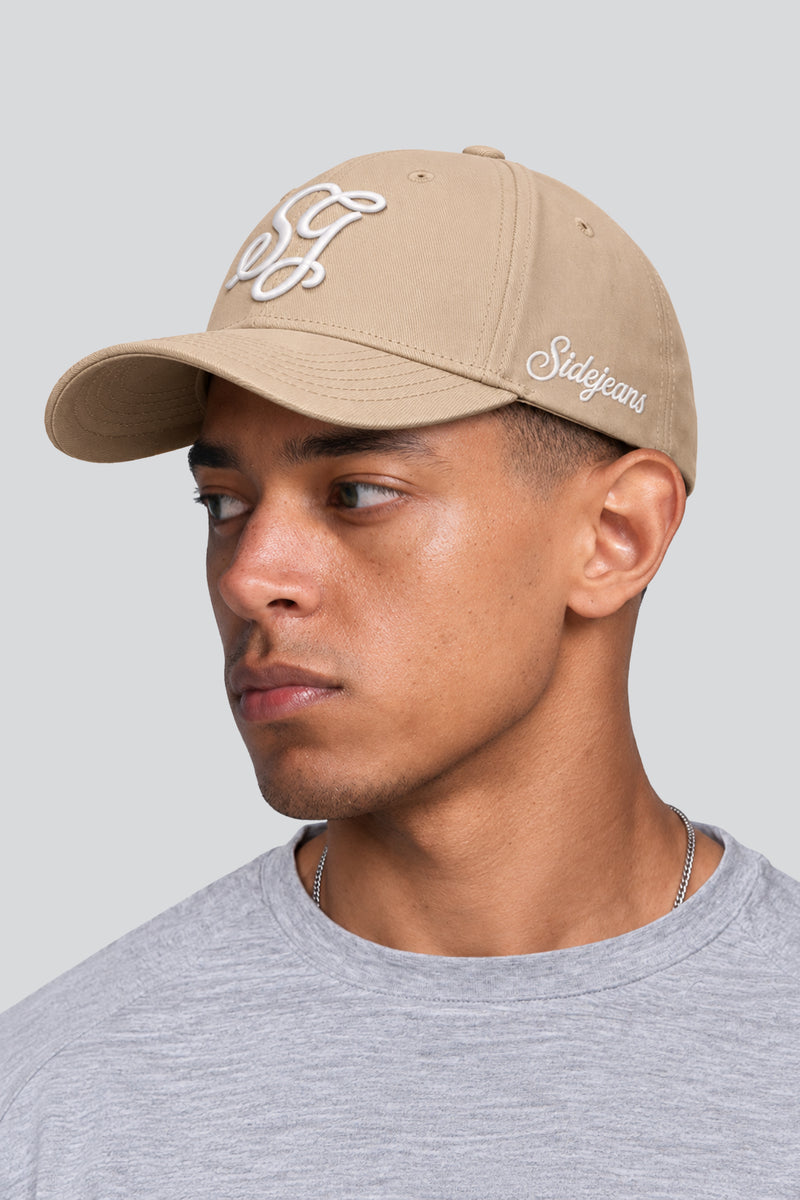 SJ Logo Cap Beige
