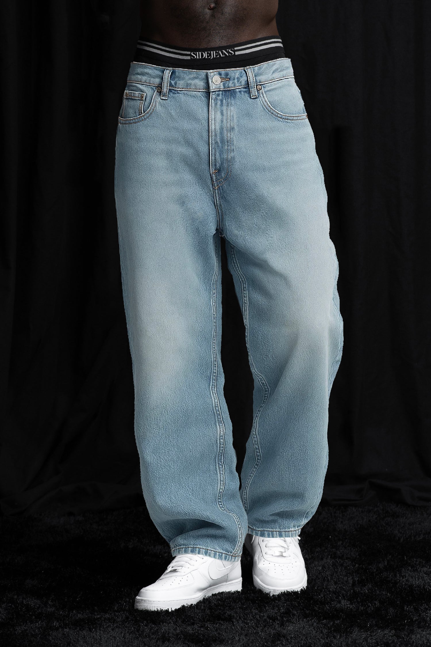 Baggy Fit - Washed Denim