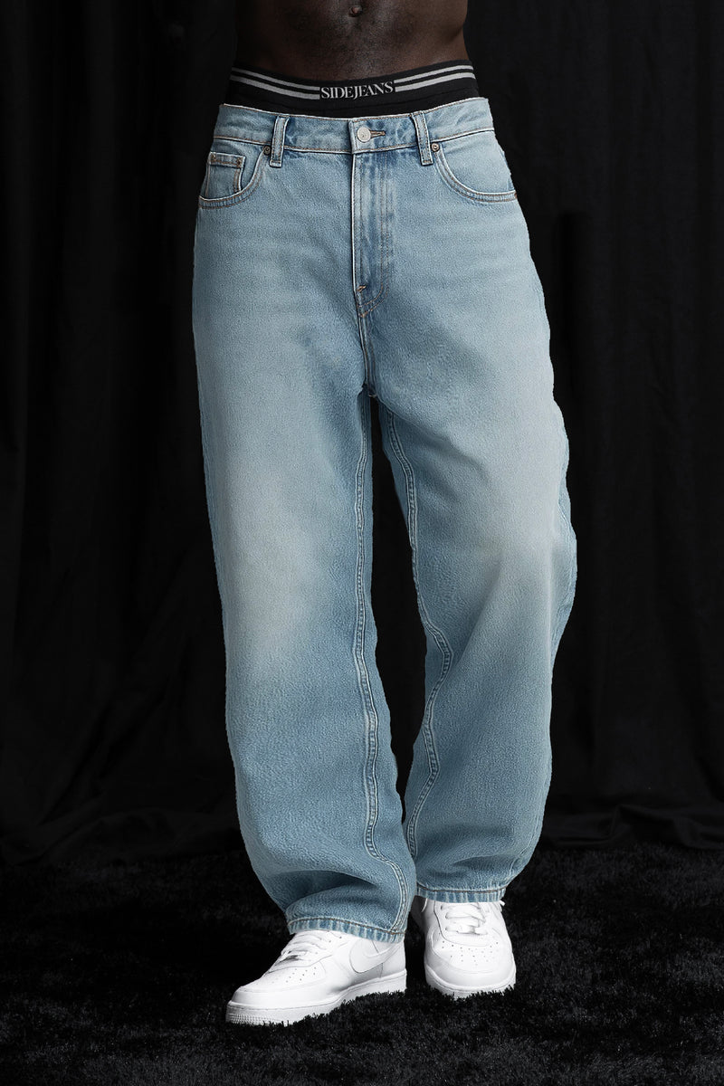 Baggy Fit - Washed Denim