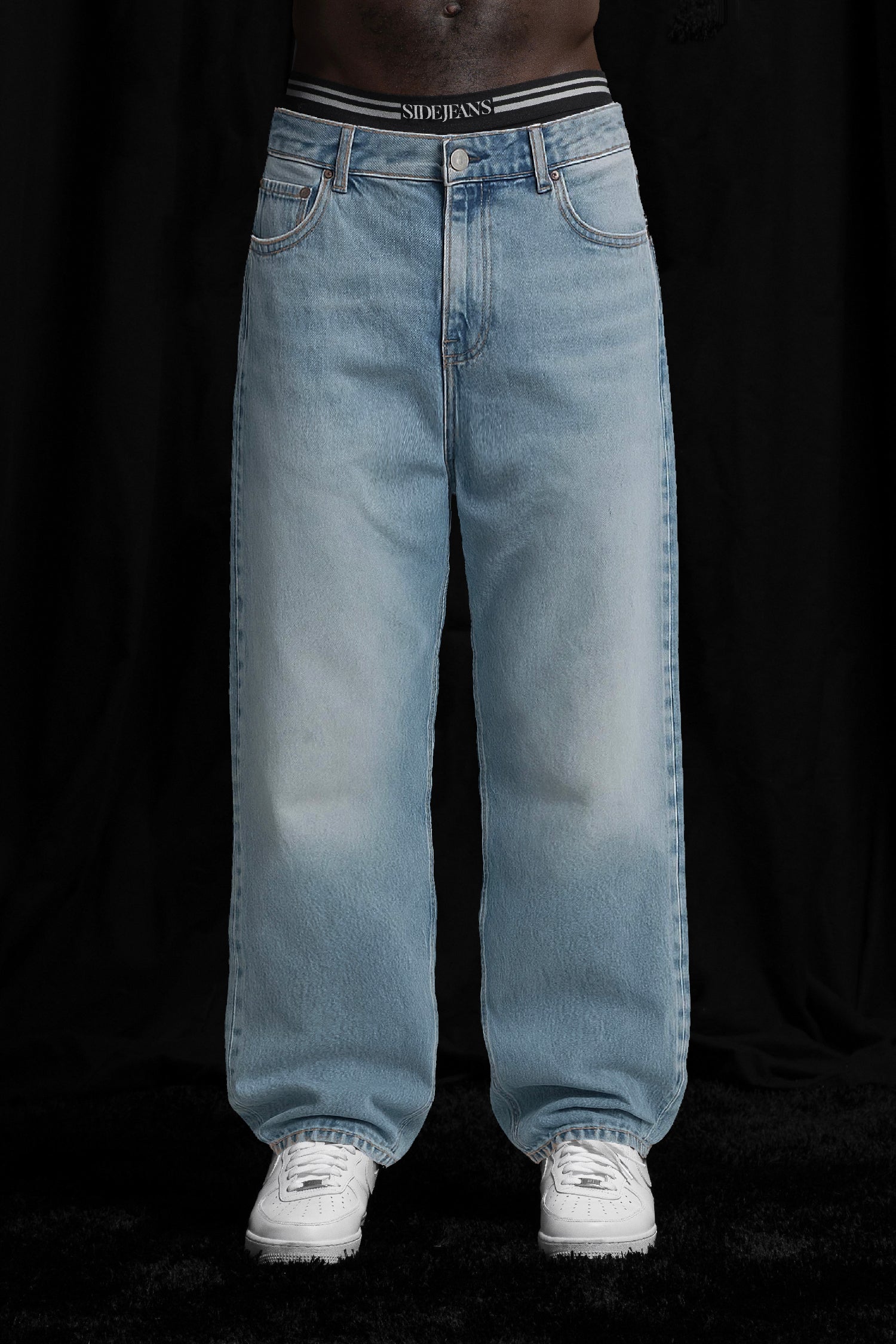 Baggy Fit - Washed Denim