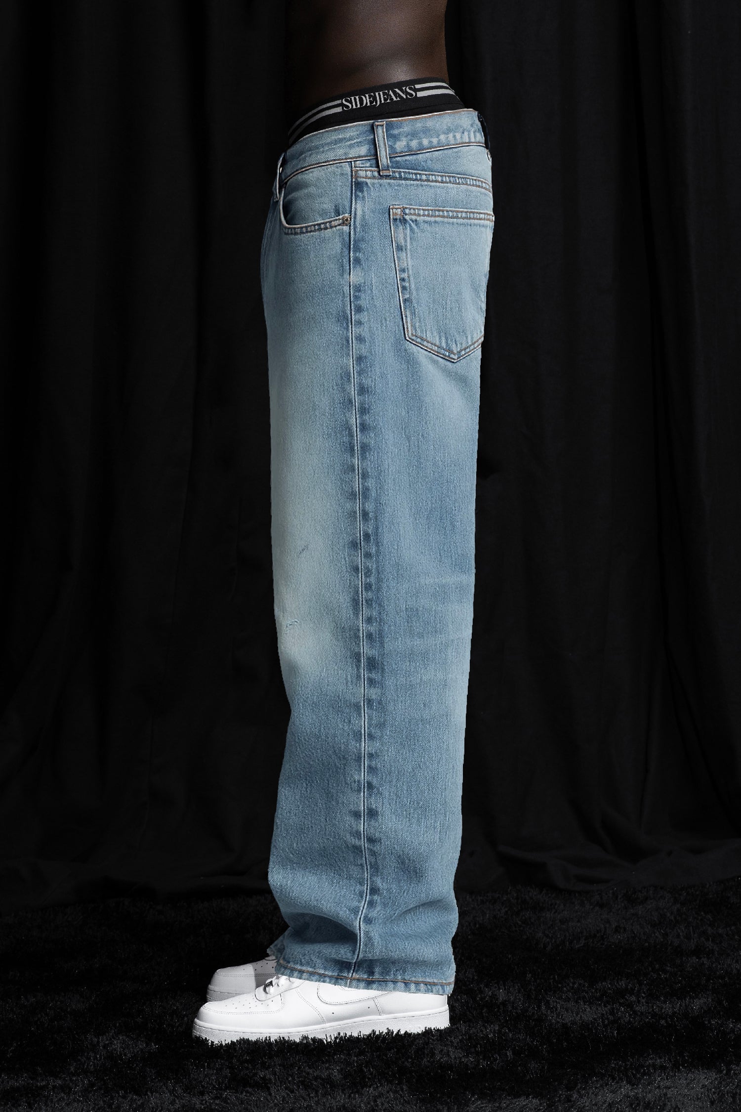 Baggy Fit - Washed Denim