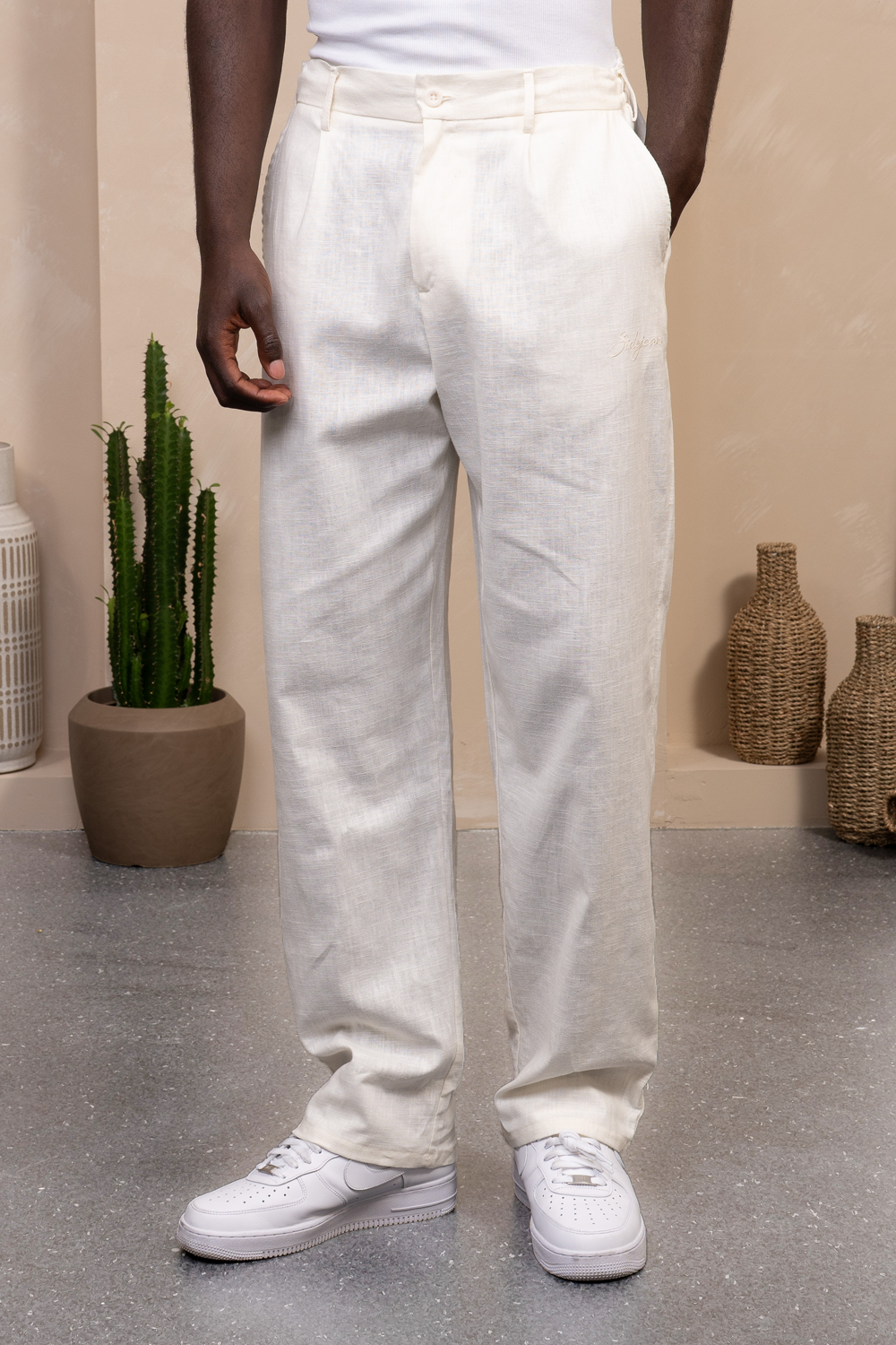 Tailored Linen Pants