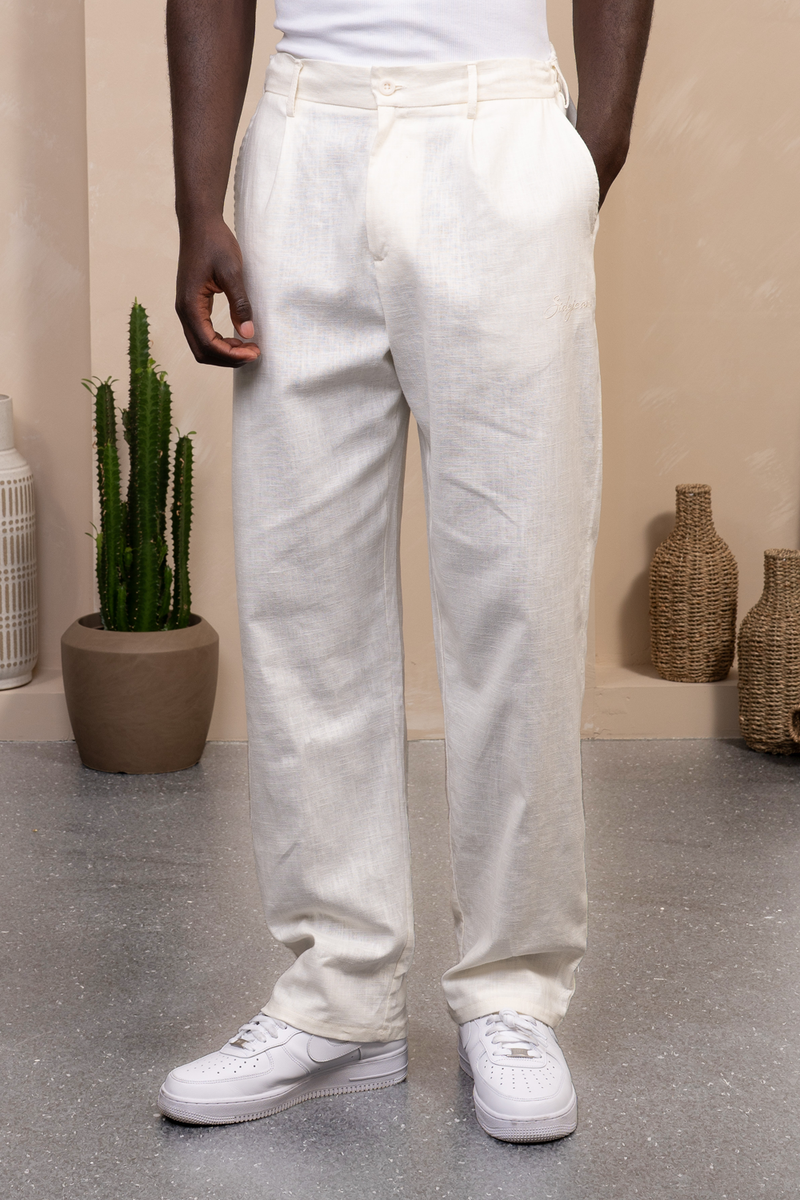 Tailored Linen Pants