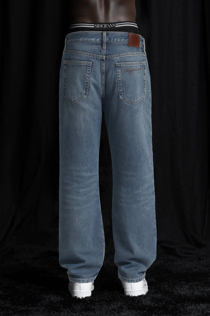 Straight Fit - washed  Denim