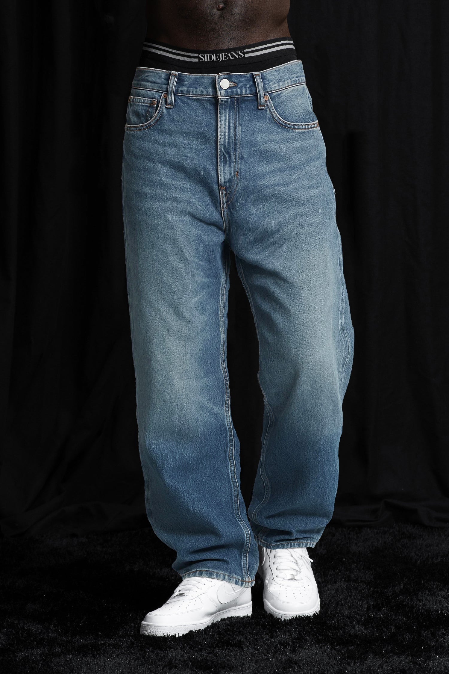 Baggy Fit - Washed Denim