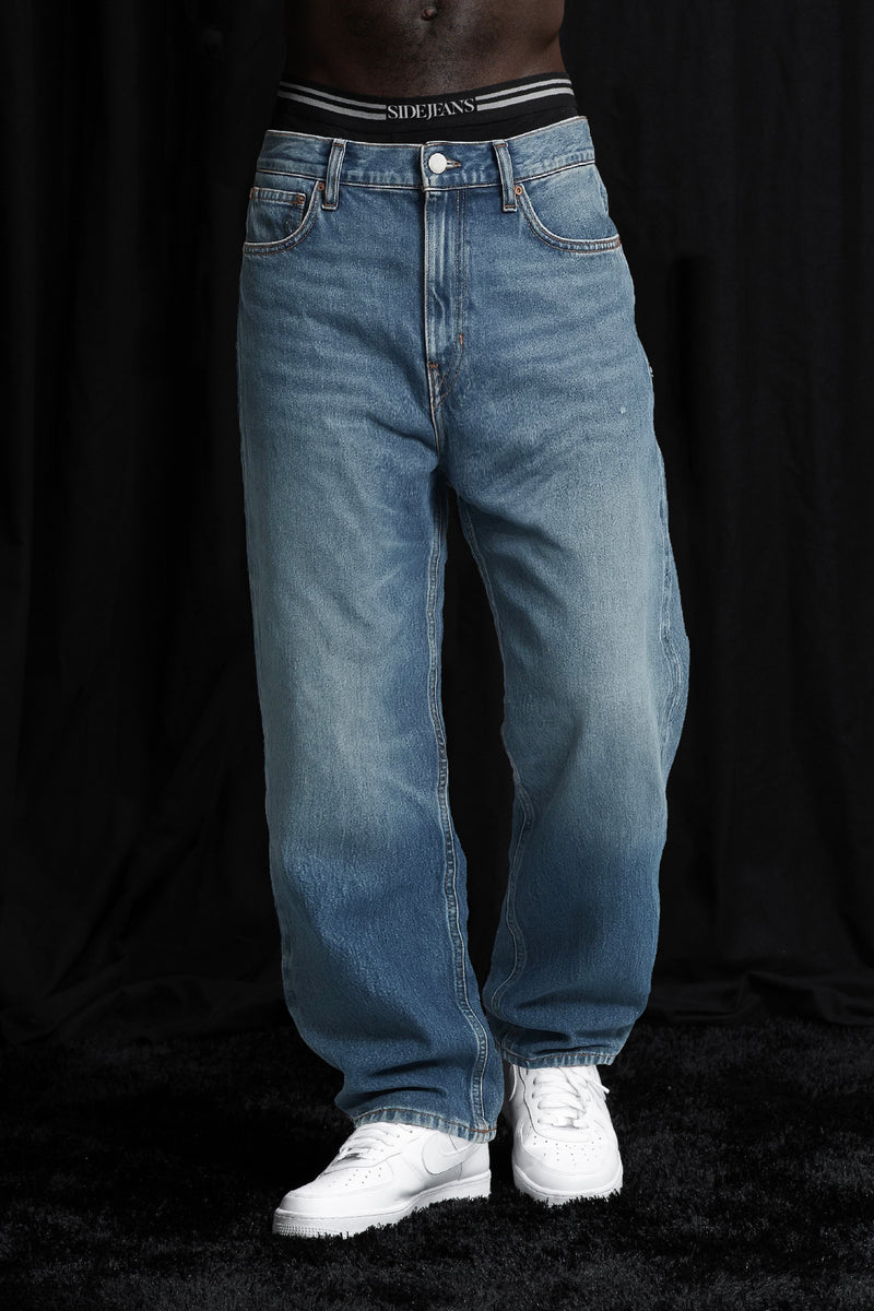 Baggy Fit - Washed Denim