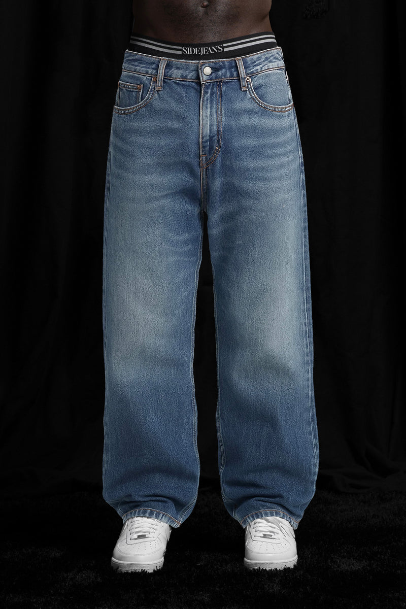Baggy Fit - Washed Denim