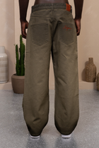 Oil Washed Denim Matcha