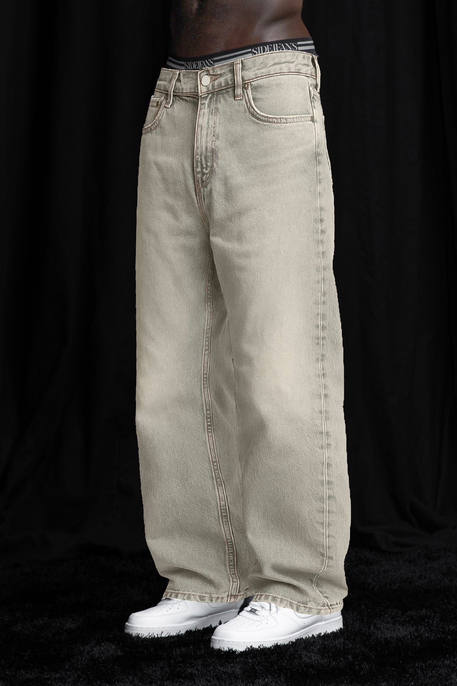 Baggy Fit - washed Denim