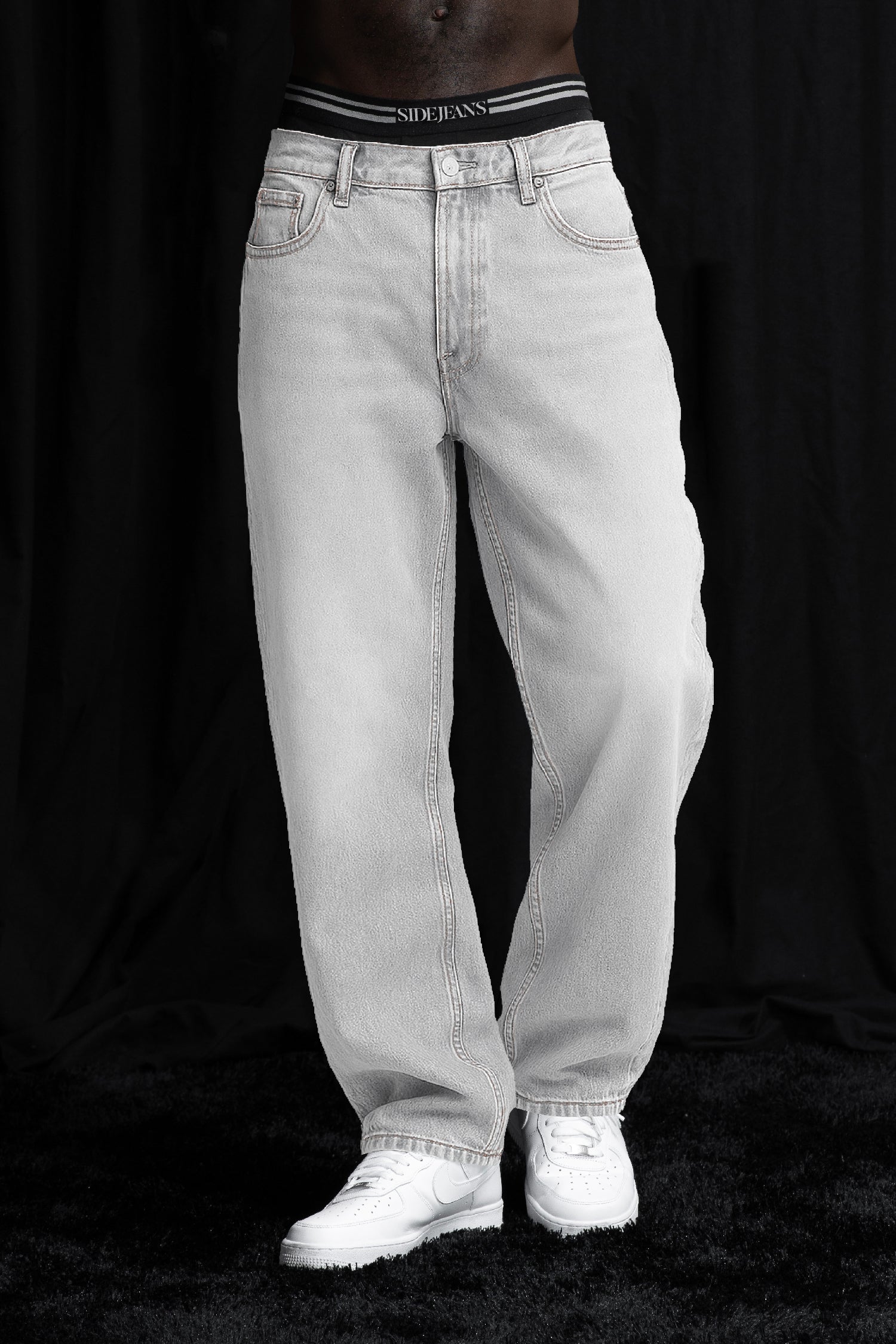 Straight Fit - washed  Denim