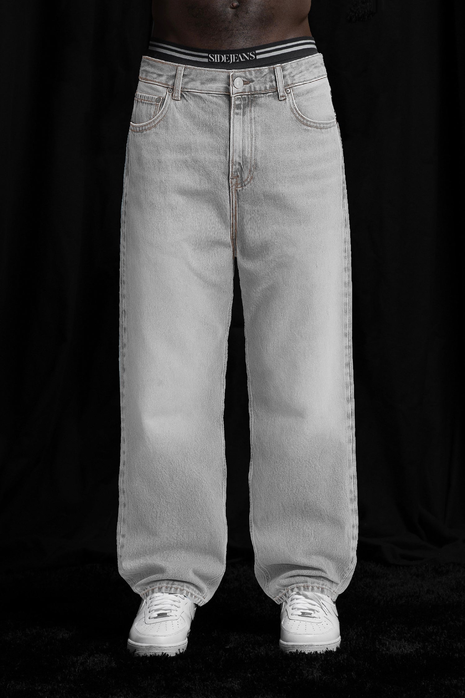 Baggy Fit - washed Denim