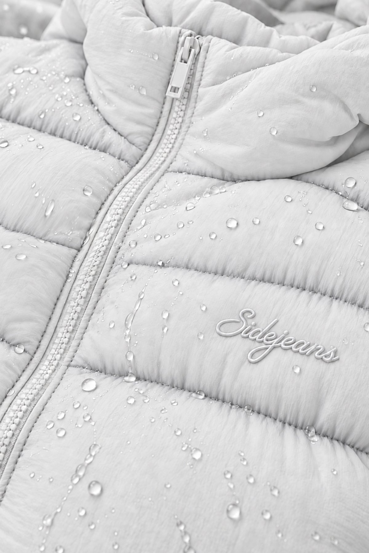 Signature Puffer White