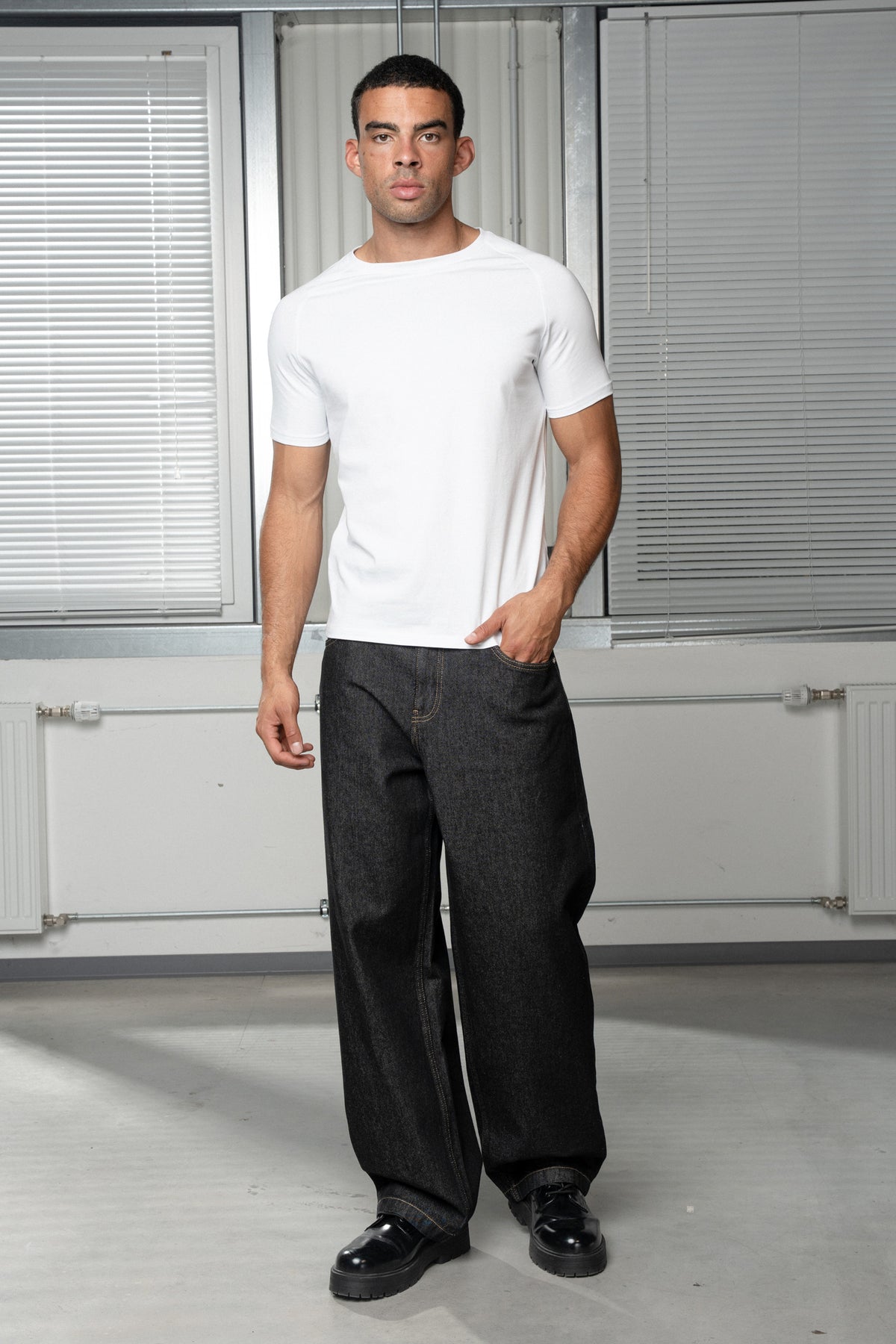 Raw Wide Denim