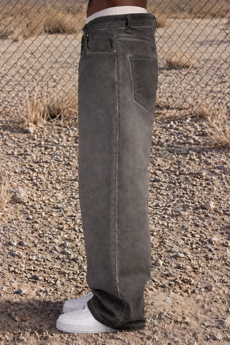 Oil Washed Denim
