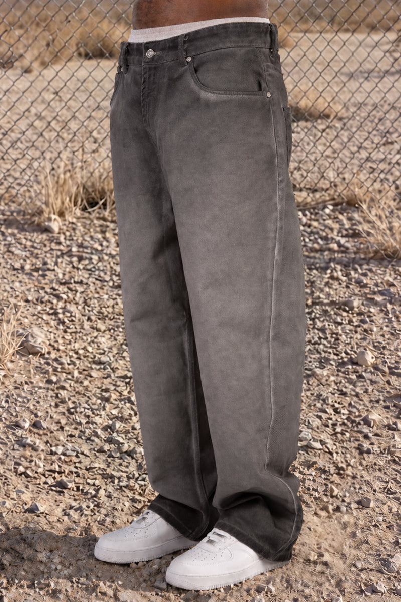 Oil Washed Denim