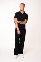 Slim Waffle Polo