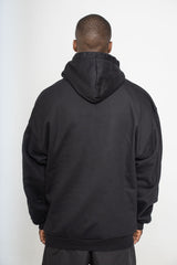 HEAVY "FEARLESS" HOODIE BLACK